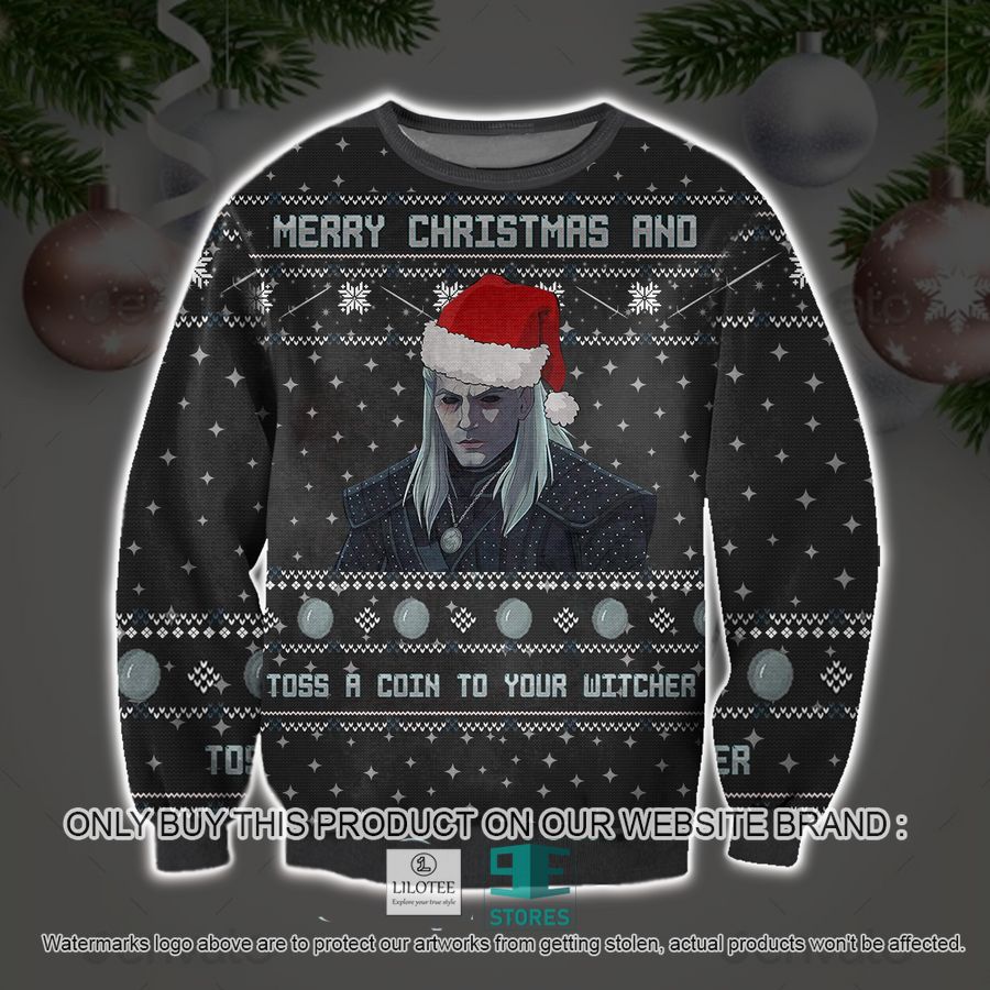 The Witcher Ugly Christmas Sweater, Sweatshirt 17