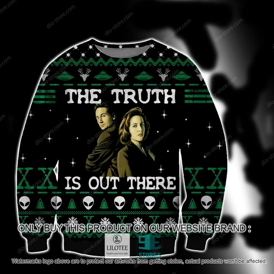 The X-Files The Truth Is Out There Knitted Wool Sweater - LIMITED EDITION 9