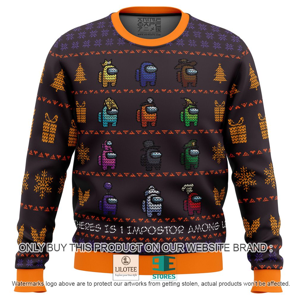 There Is One Impostor Among Us Ugly Christmas Sweater - LIMITED EDITION 11