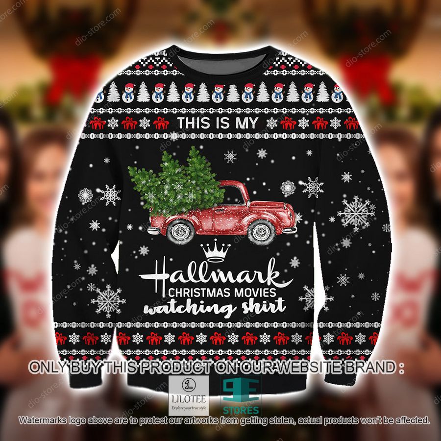 This Is My Hallmark Christmas Movies Knitted Wool Sweater - LIMITED EDITION 8