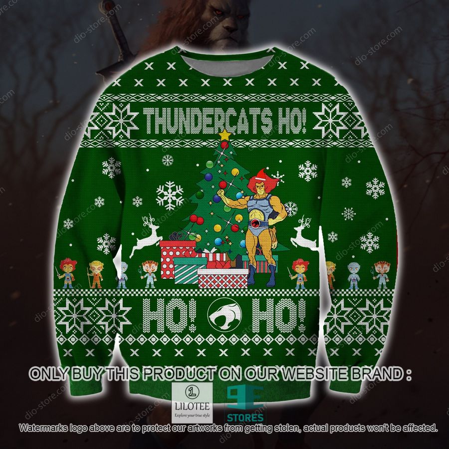 Thundercats Ho Christmas Tree Knitted Wool Sweater - LIMITED EDITION 8