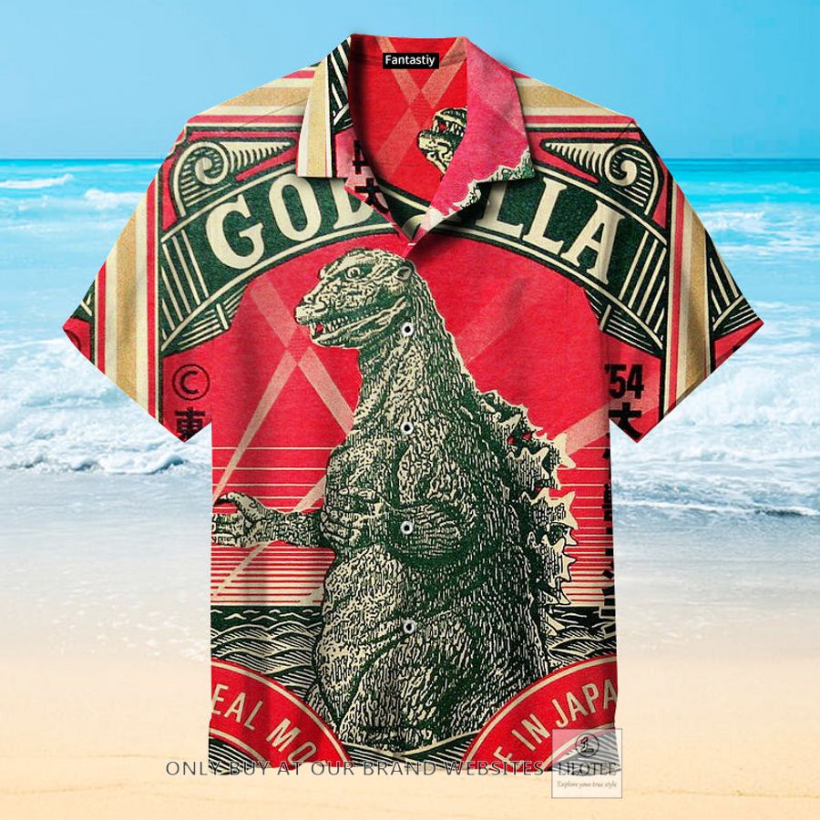 Toho Godzilla red Hawaiian Shirt - LIMITED EDITION 16