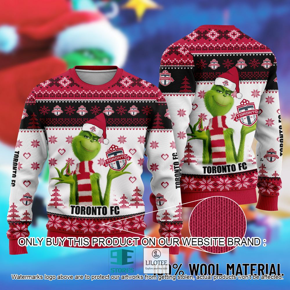 Toronto FC The Grinch Christmas Ugly Sweater - LIMITED EDITION 6