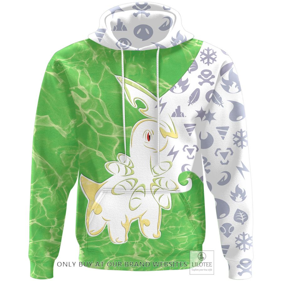 Alternative view of Tribal Bayleaf 3D Hoodie - LIMITED EDITION