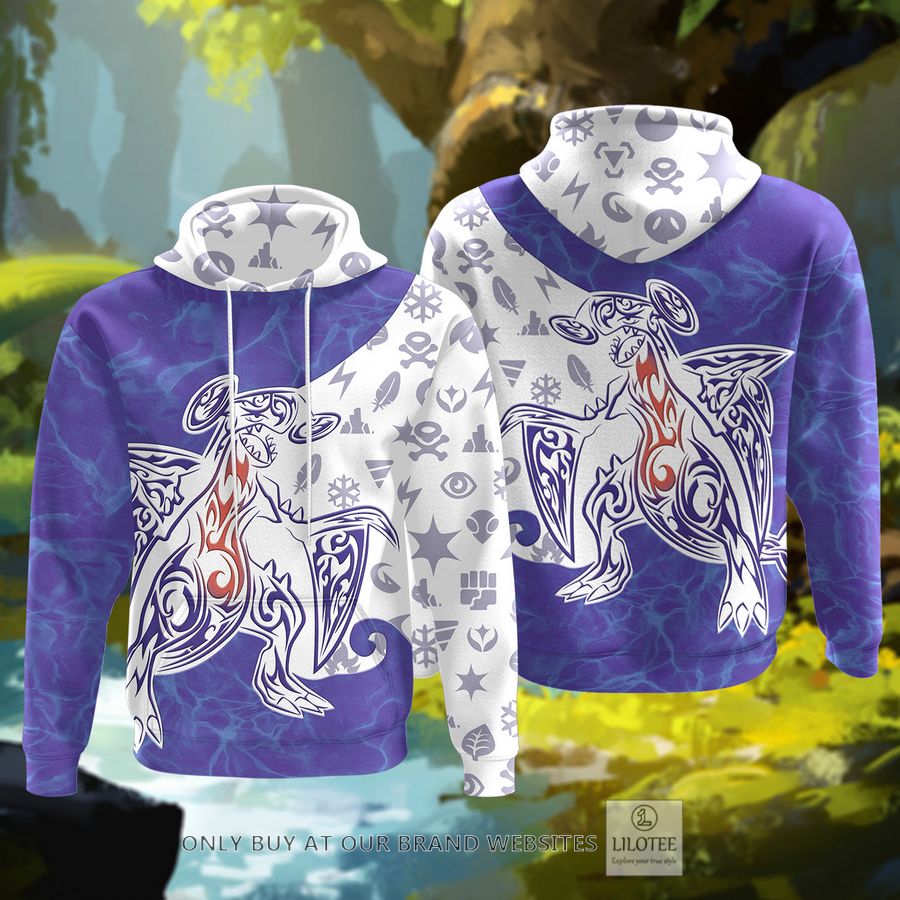 Tribal Garchomp 3D Hoodie - LIMITED EDITION 6