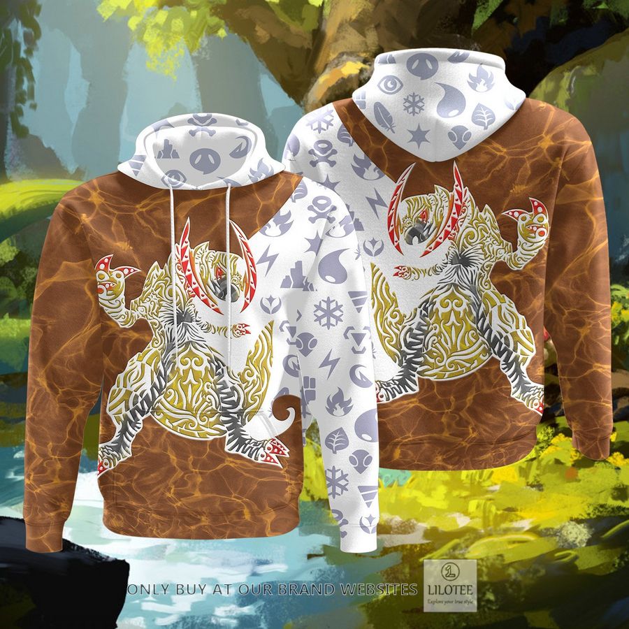Tribal Haxorus 3D Hoodie - LIMITED EDITION 6