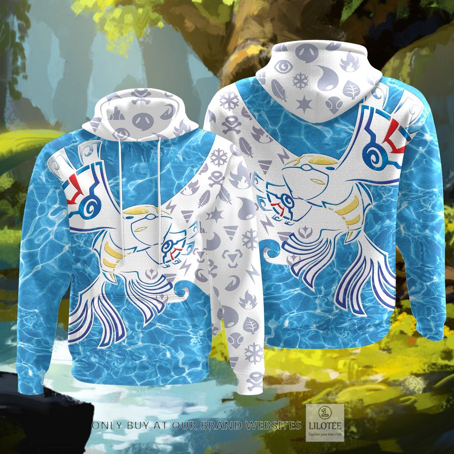 Tribal Kyogre 3D Hoodie - LIMITED EDITION 6
