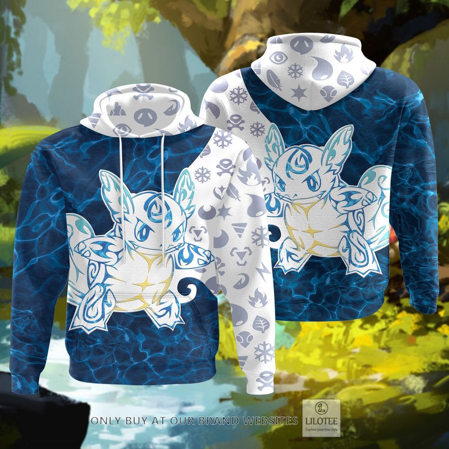 Tribal Wartortle 3D Hoodie - LIMITED EDITION 7