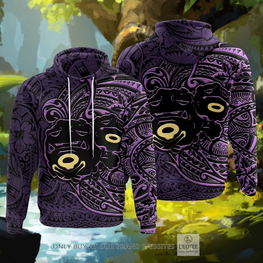 Tribal Weezing Polynesian 3D Hoodie - LIMITED EDITION 6
