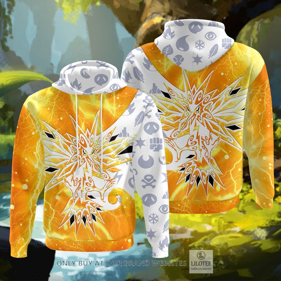 Tribal Zapdos 3D Hoodie - LIMITED EDITION 10