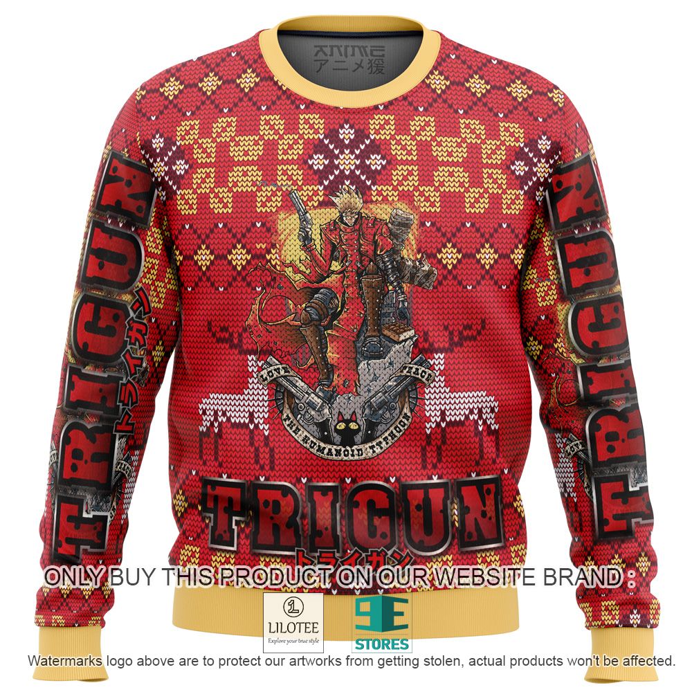 Trigun Alt Anime Ugly Christmas Sweater - LIMITED EDITION 11