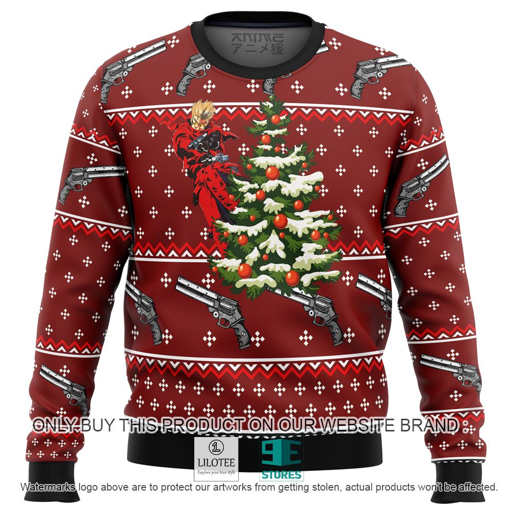 Trigun Vash Vash the Stampede Anime Ugly Christmas Sweater - LIMITED EDITION 10