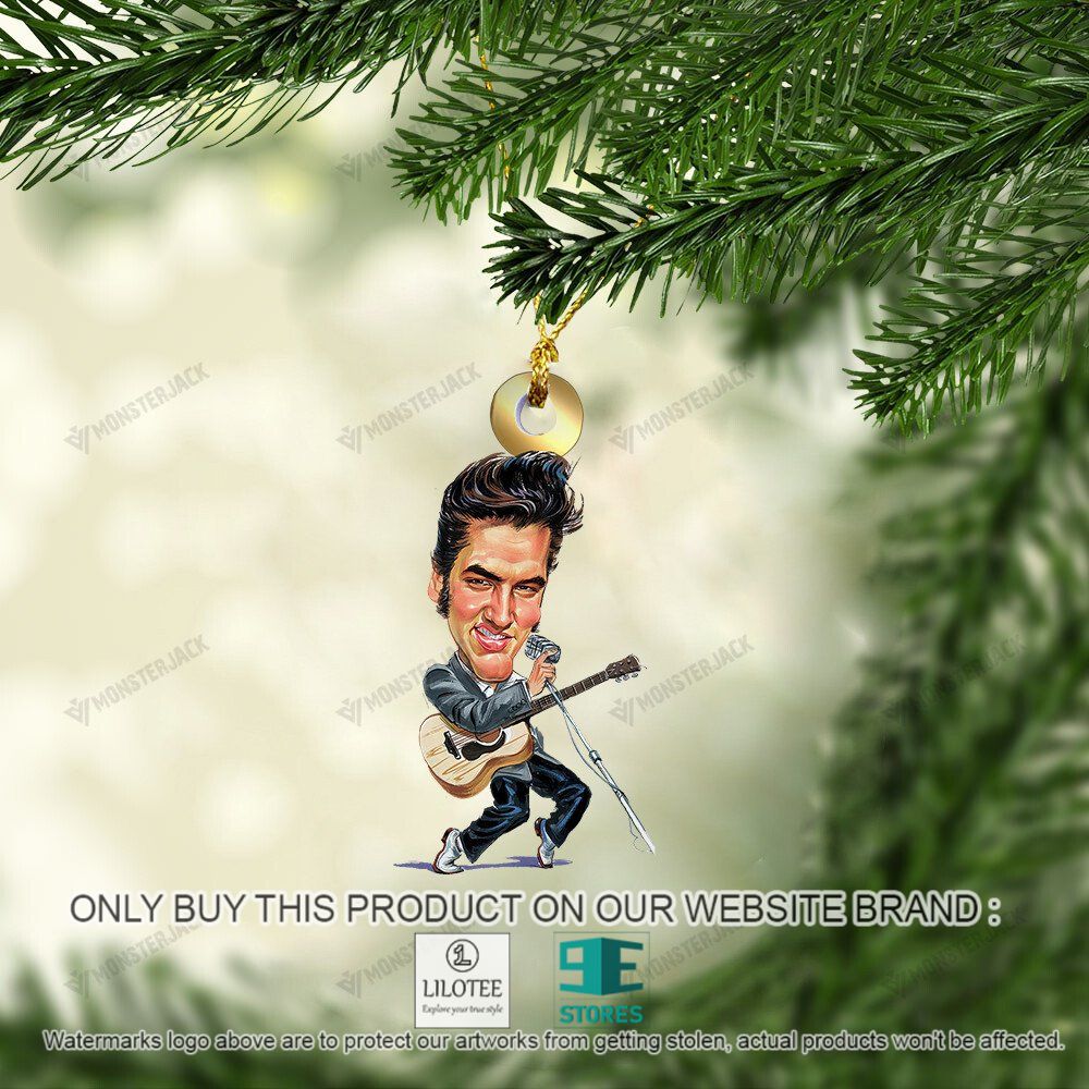 Elvis Presley Guitar the Show Christmas Ornament - LIMITED EDITION 20
