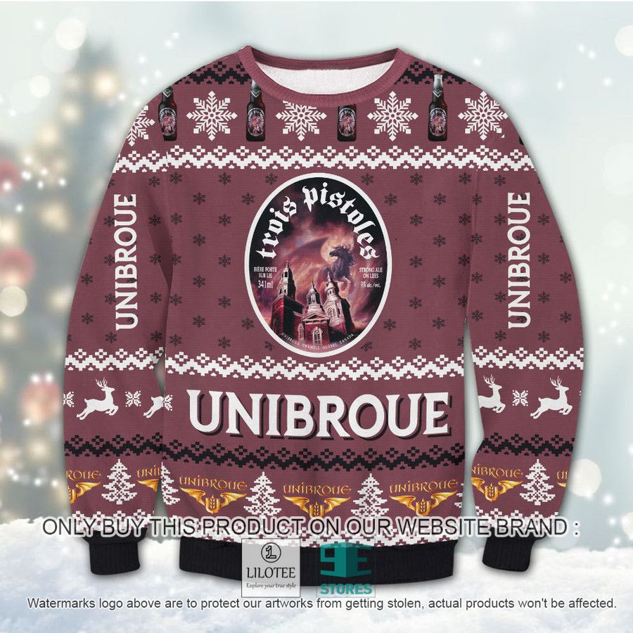Unibroue Beer Ugly Christmas Sweater - LIMITED EDITION 8