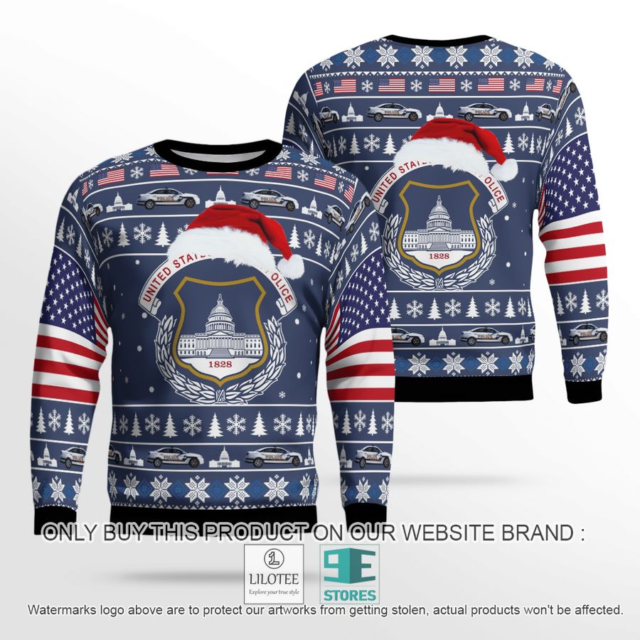US Capitol Police Christmas Sweater - LIMITED EDITION 19