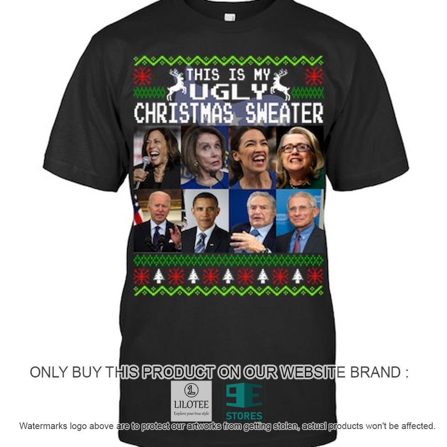 US Politician This Is My Ugly Christmas Sweater 2d Shirt, Hoodie - LIMITED EDITION 6