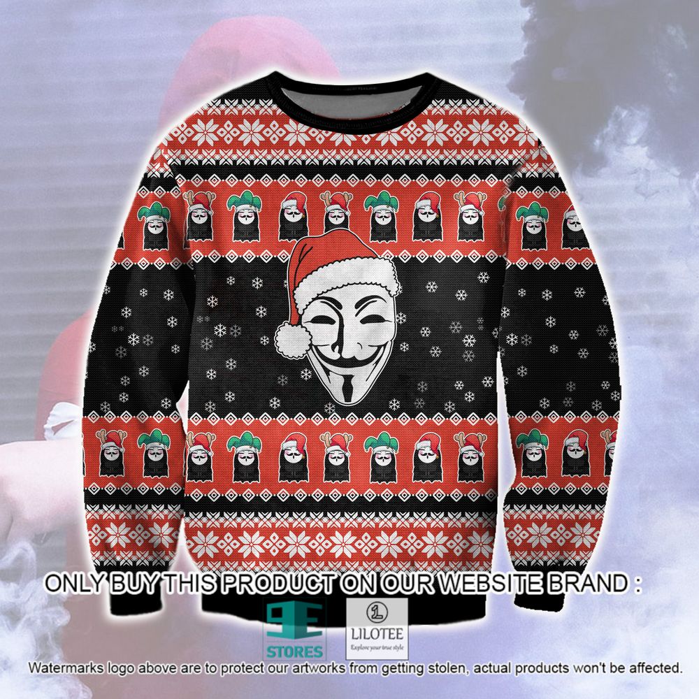 V For Vendetta Christmas Ugly Sweater - LIMITED EDITION 11