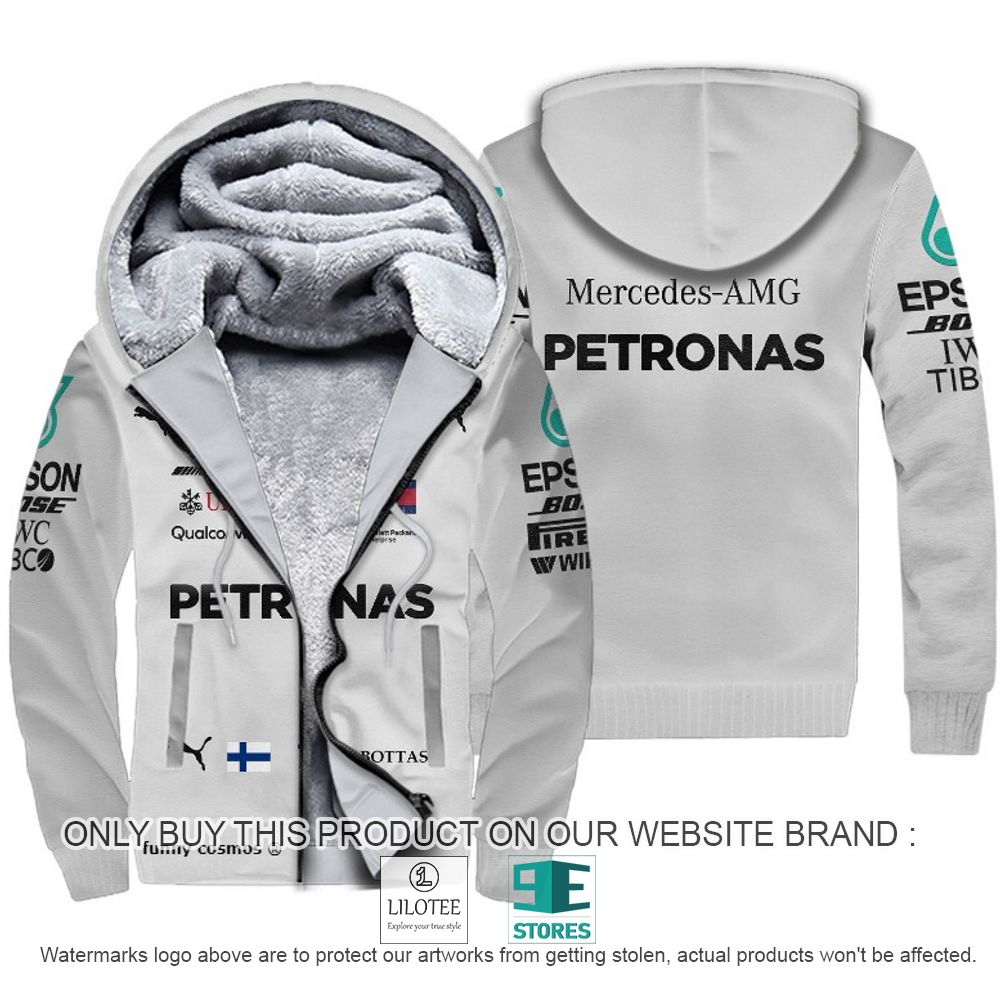Valtteri Bottas Racing Formula One Grand Prix Petronas 3D Fleece Hoodie - LIMITED EDITION 10