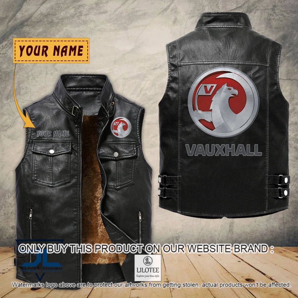 Vauxhall Custom Name Sleeveless Velet Vest Jacket - LIMITED EDITION 6