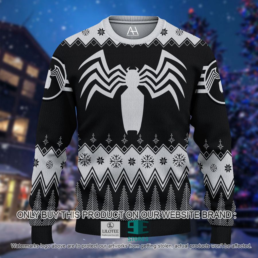 Venom Spider Christmas 3D Over Printed Shirt, Hoodie 8