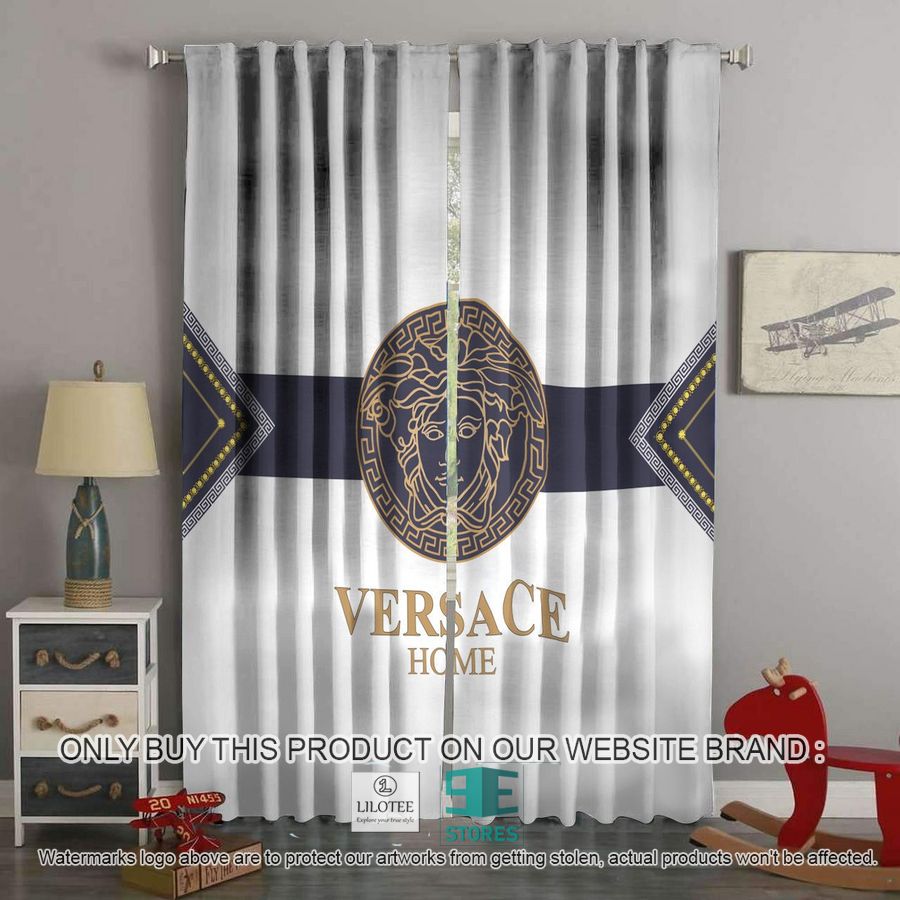 Versace Home Grey Windown Curtain 8