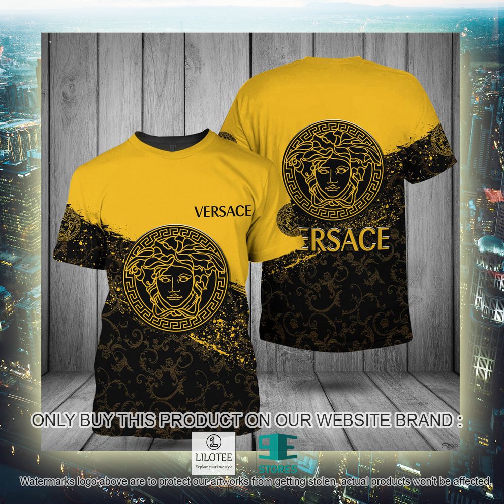 Alternative view of Versace Medusa Pattern Color 3D Shirt - LIMITED EDITION