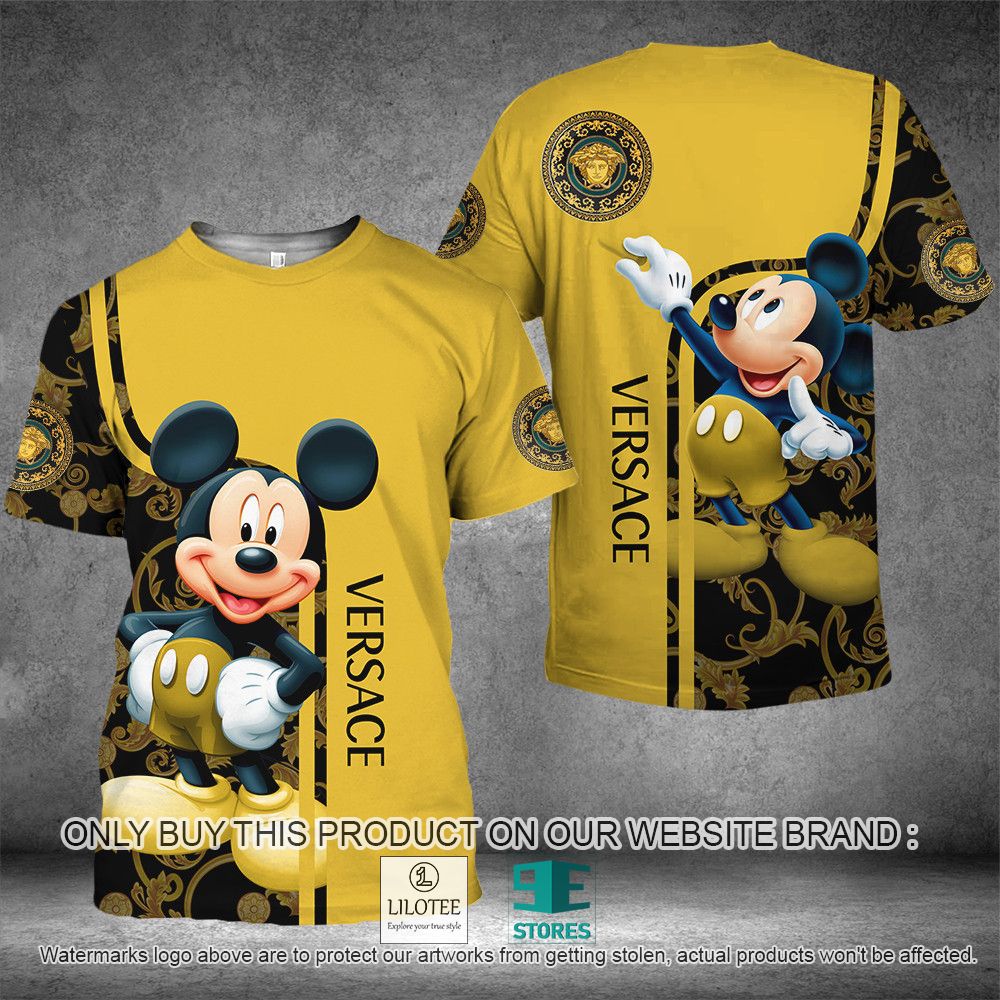 Versace Mickey Mouse 3D Shirt - LIMITED EDITION 10
