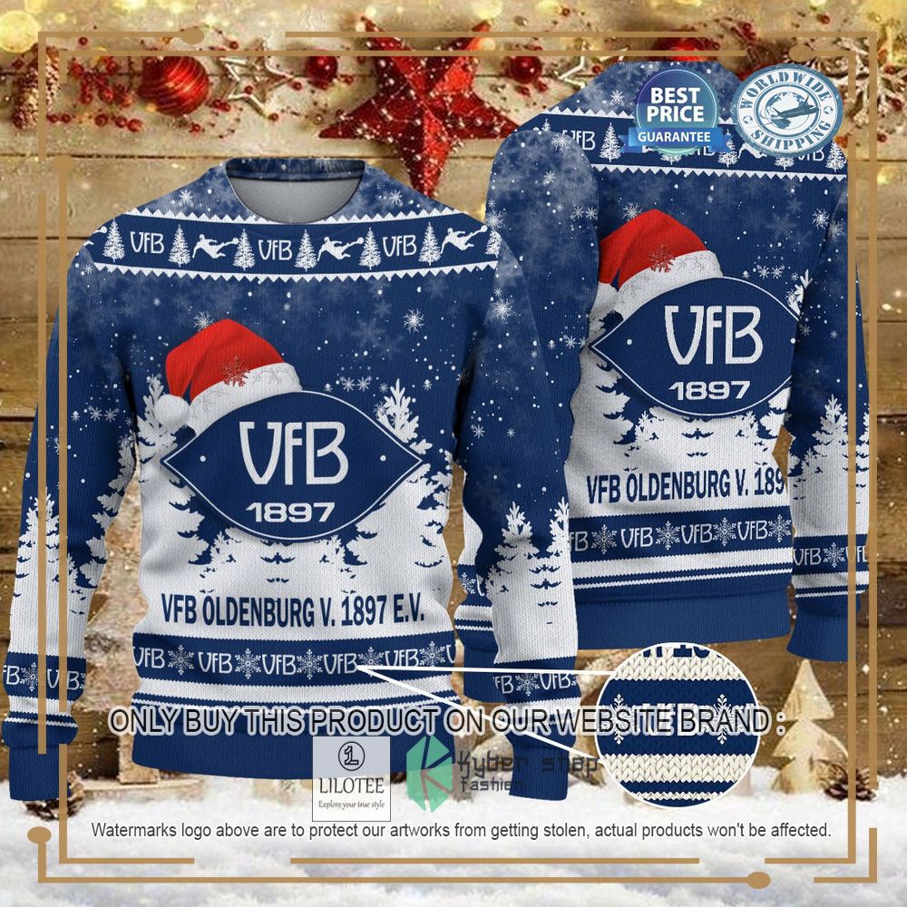 VfB Oldenburg v. 1897 e.V. Ugly Christmas Sweater - LIMITED EDITION 7