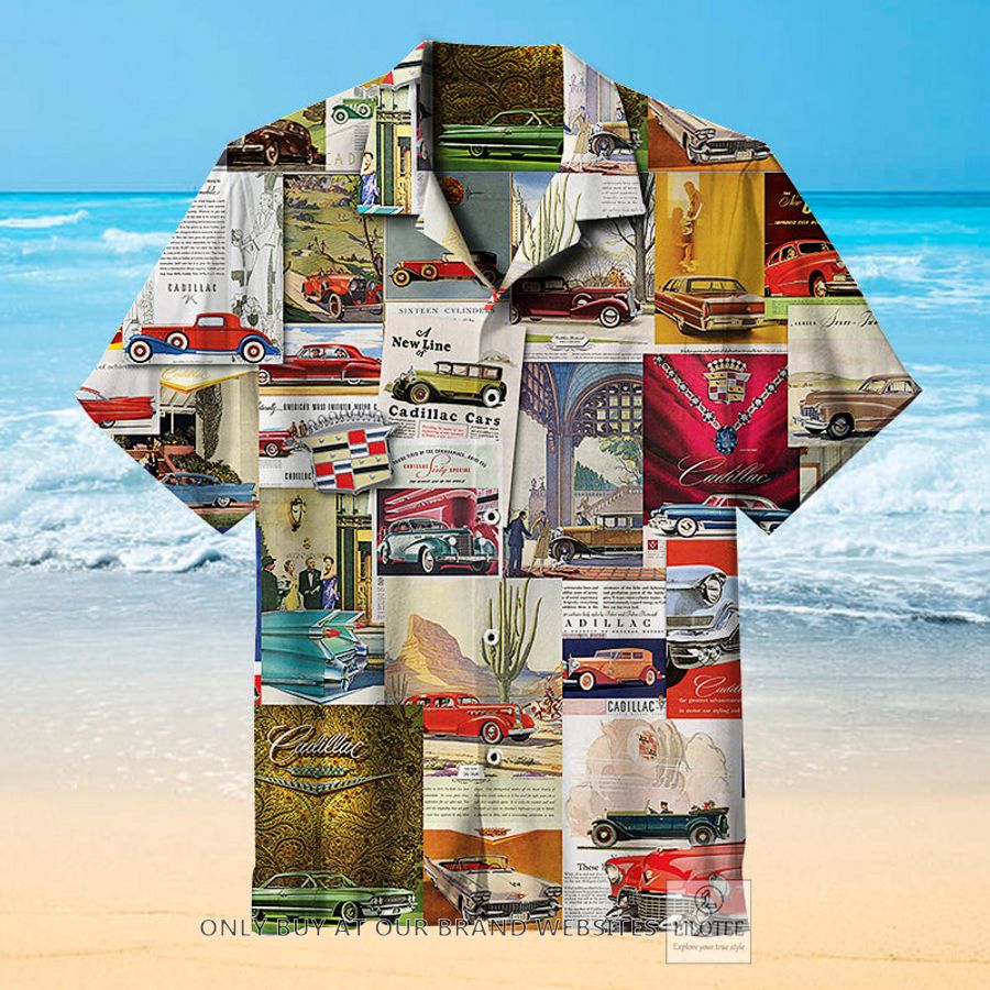 Vintage Car Ads Cadillac Hawaiian Shirt - LIMITED EDITION 16