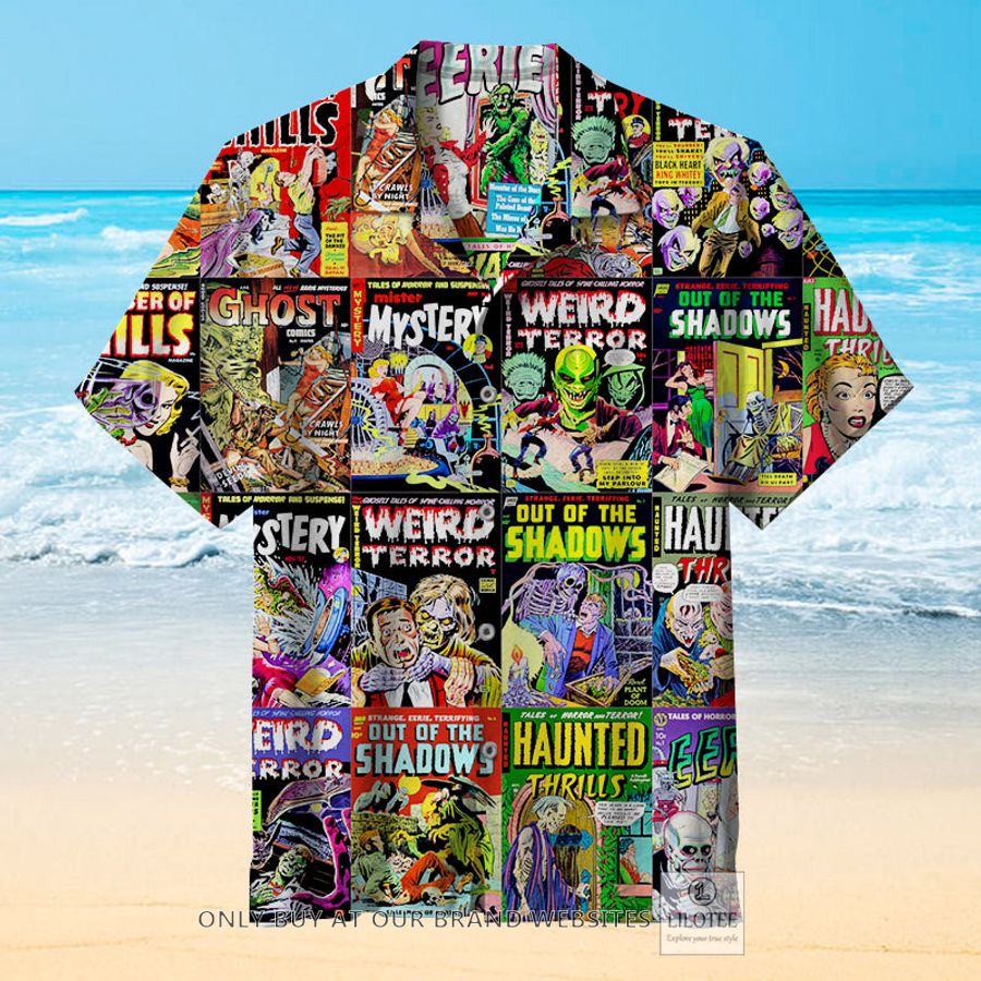 Vintage Horror Comic Book Covers Hawaiian Shirt - LIMITED EDITION 8