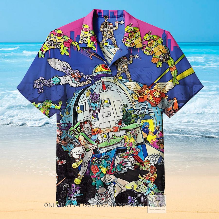 Vintage Ninja Turtles Hawaiian Shirt - LIMITED EDITION 9