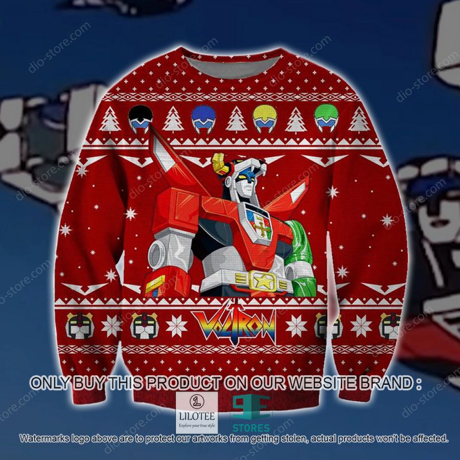 Voltron Red Knitted Wool Sweater - LIMITED EDITION 8