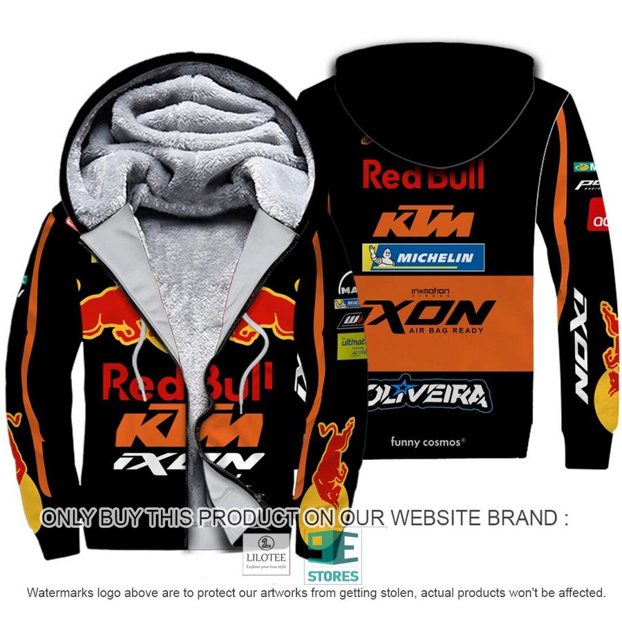 Red Bull Miguel Oliveira 2022 Racing Motogp Fleece Hoodie 8