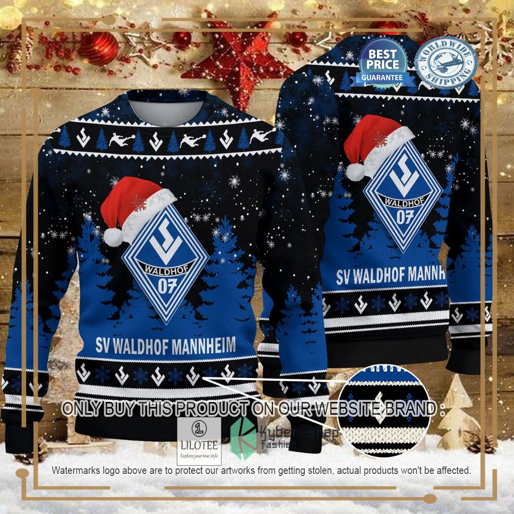 Waldhof Mannheim Ugly Christmas Sweater - LIMITED EDITION 6