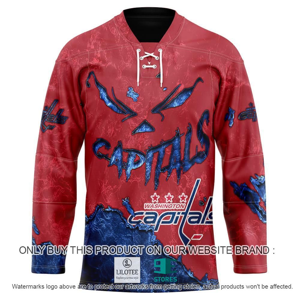 Washington Capitals Blood Personalized Hockey Jersey Shirt - LIMITED EDITION 20