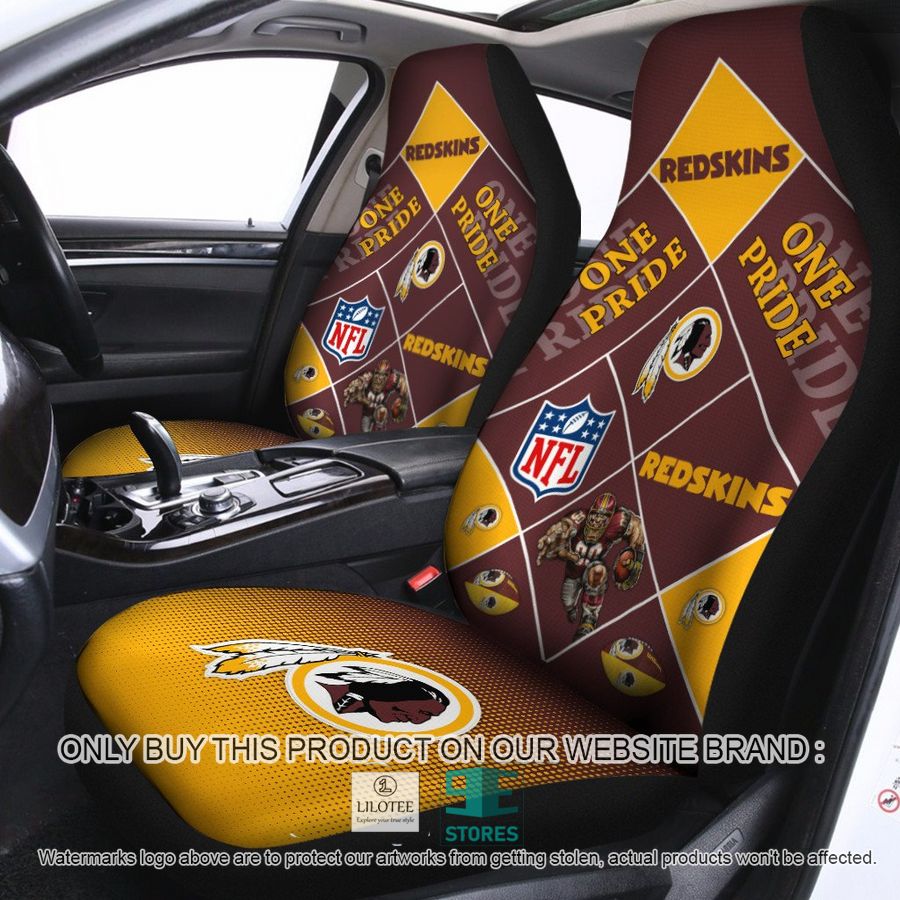 Washington Redskins One Pride Car Seat Covers 8