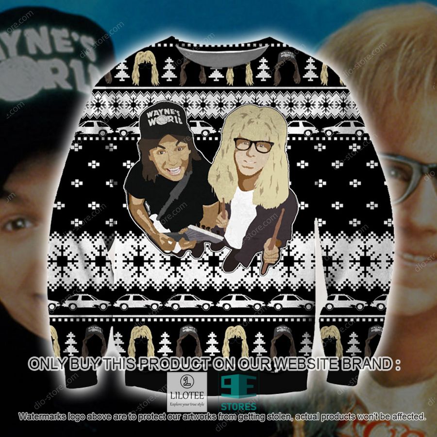 Wayne'S World Knitted Wool Sweater - LIMITED EDITION 8