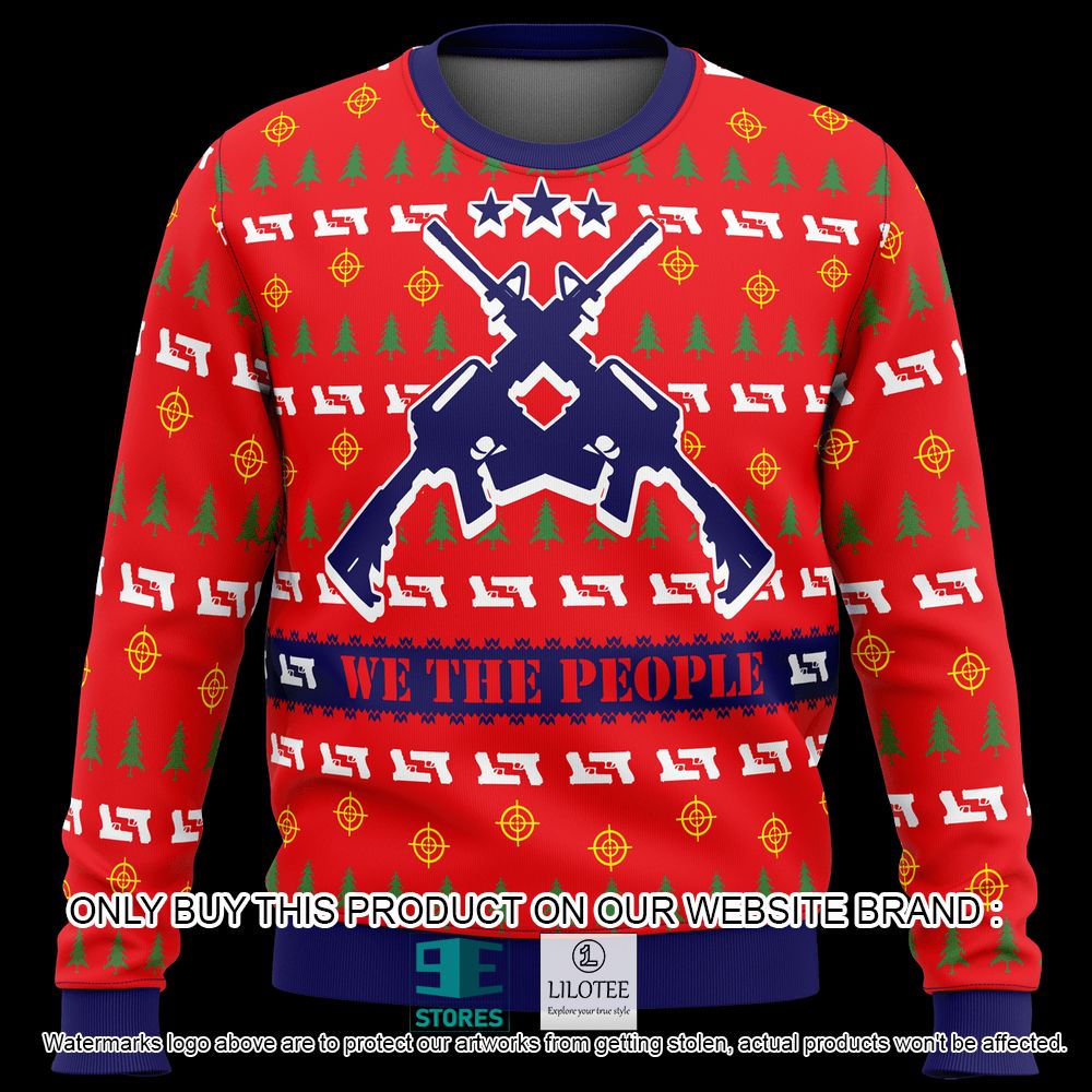 We The People 2nd Amendment Ugly Christmas Sweater - LIMITED EDITION 5