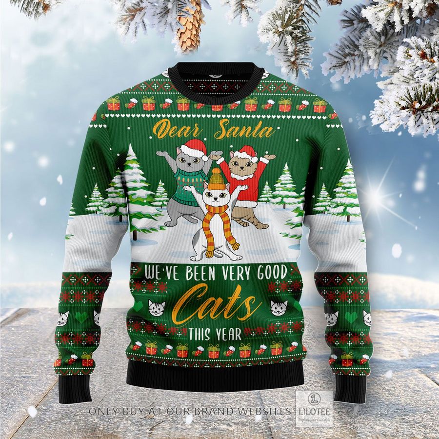 Were Been Very Good Cats This Year Ugly Christmas Sweater - LIMITED EDITION 25