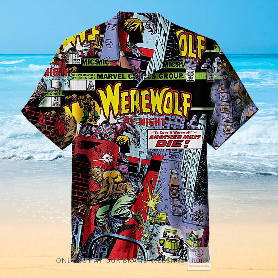 Werewolf By Night Comic Hawaiian Shirt - LIMITED EDITION 9