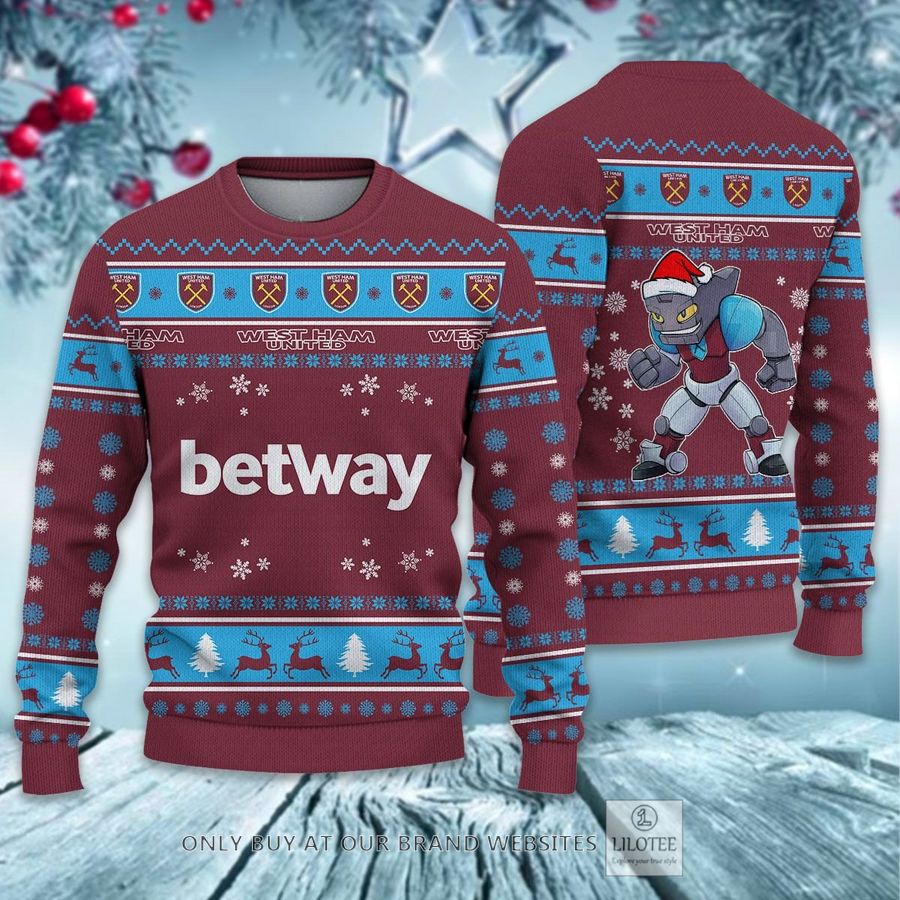 West Ham United F.C Ugly Christmas Sweater - LIMITED EDITION 48