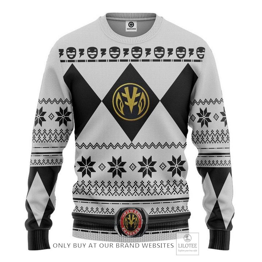 White Ranger Wool Sweater 8