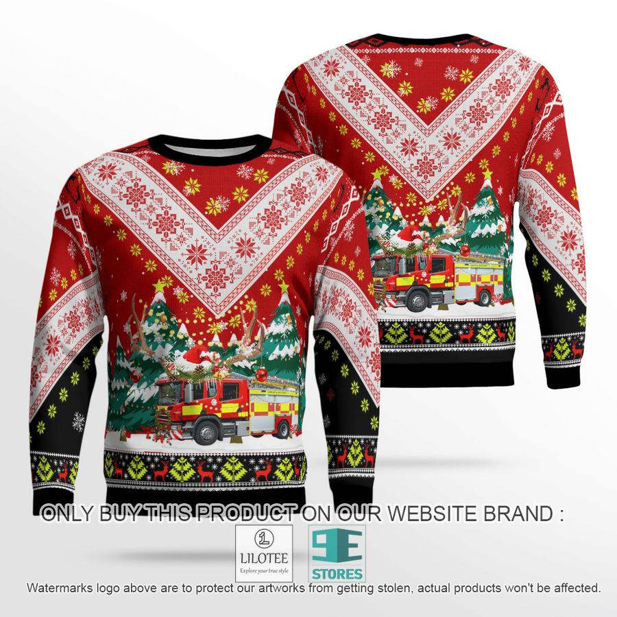 Wiltshire Fire and Rescue Service Christmas Sweater - LIMITED EDITION 19