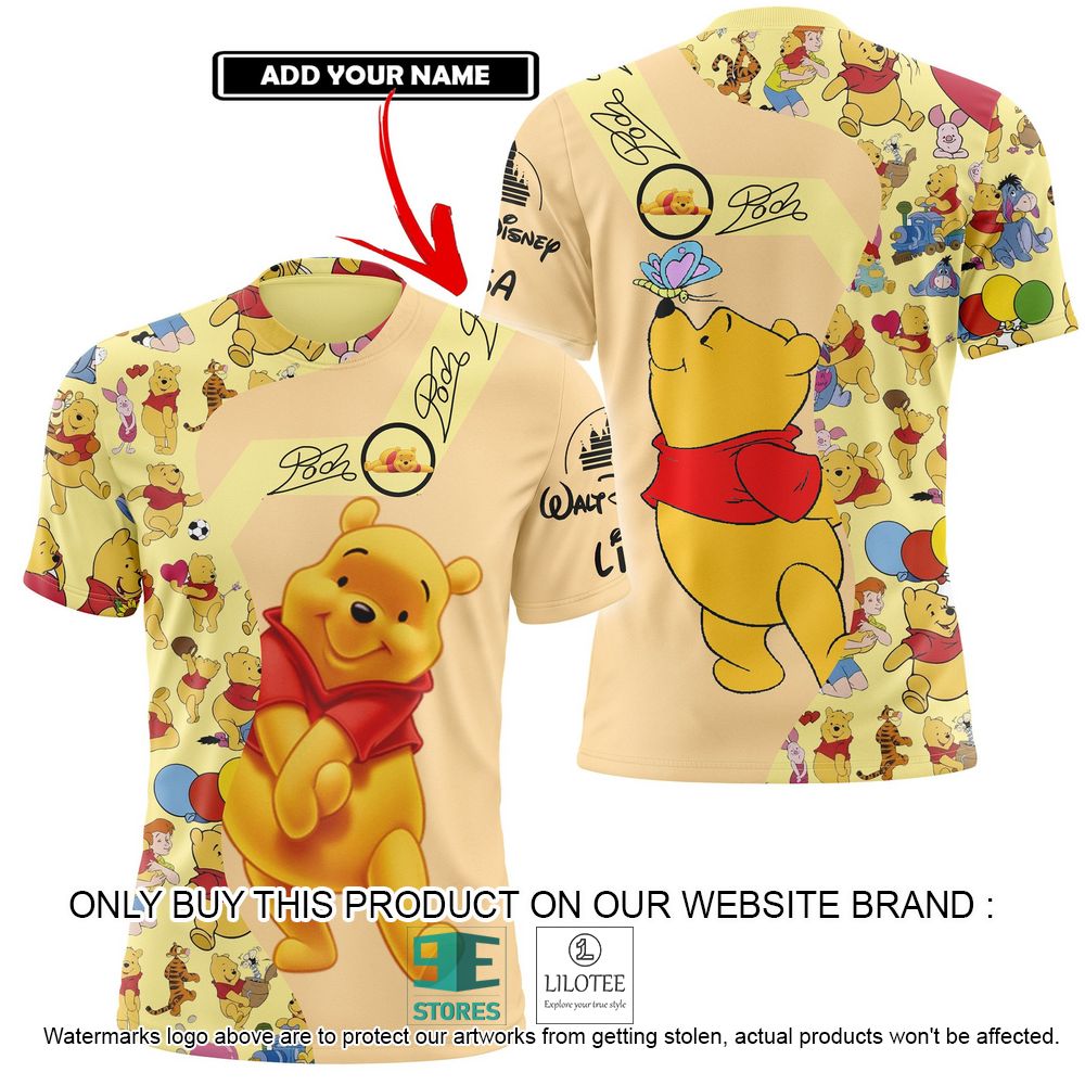 Winnie-the-Pooh Cute Custom Name 3D Hoodie, Shirt - LIMITED EDITION 8