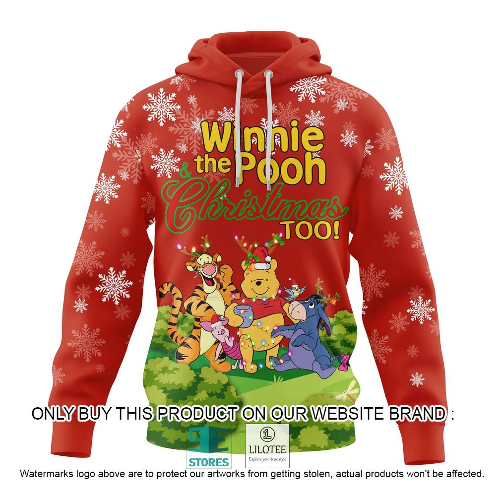 Winnie-the-Pooh Friends Christmas Too 3D Hoodie, Shirt - LIMITED EDITION 10