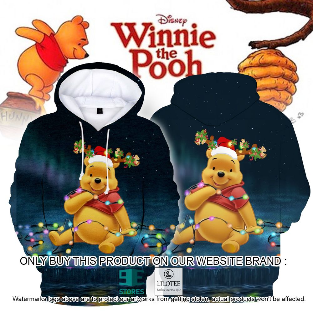 Winnie-the-Pooh Merry Christmas 3D Hoodie, Shirt - LIMITED EDITION 10