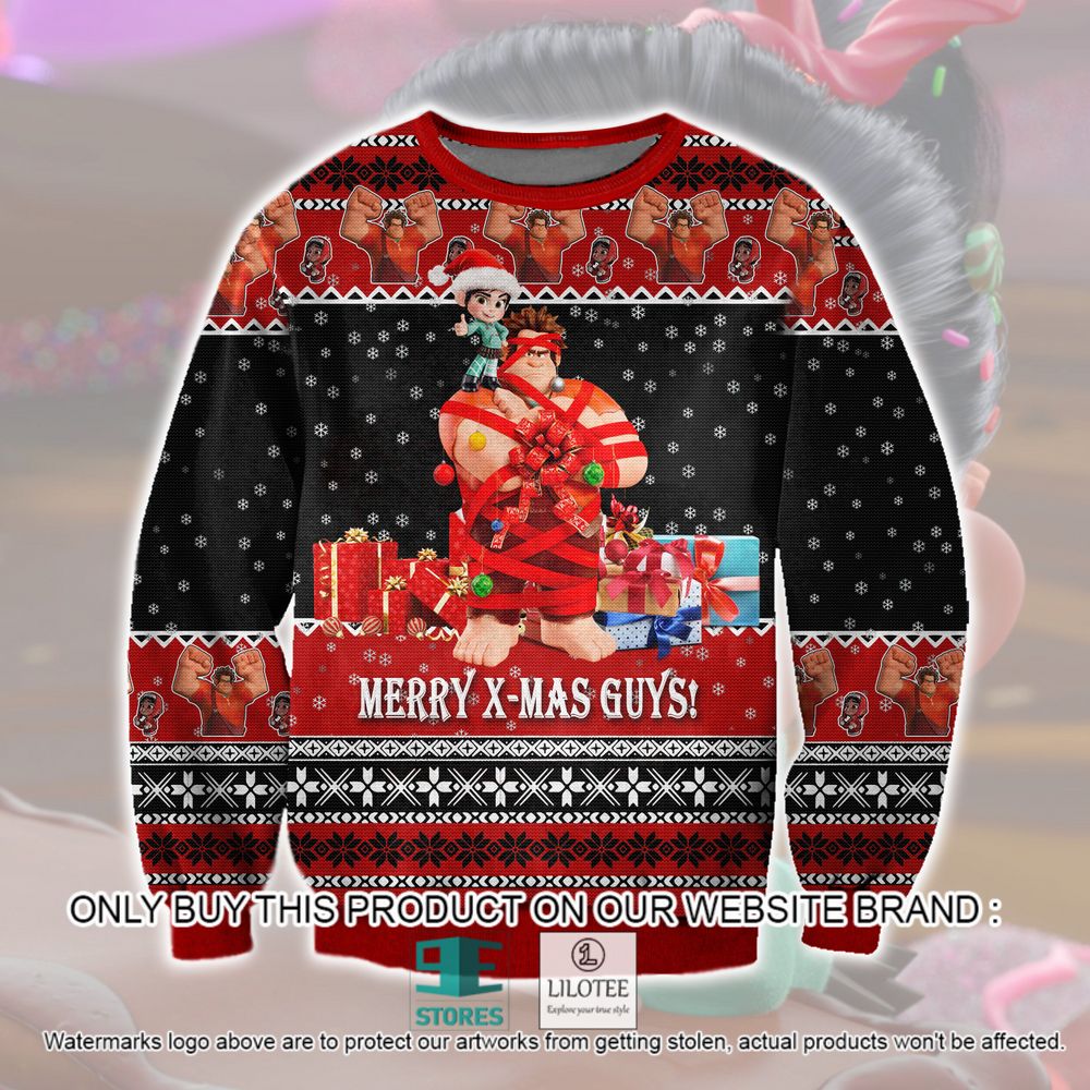 Wreck-It Ralph Merry Xmas Guys Christmas Ugly Sweater - LIMITED EDITION 10