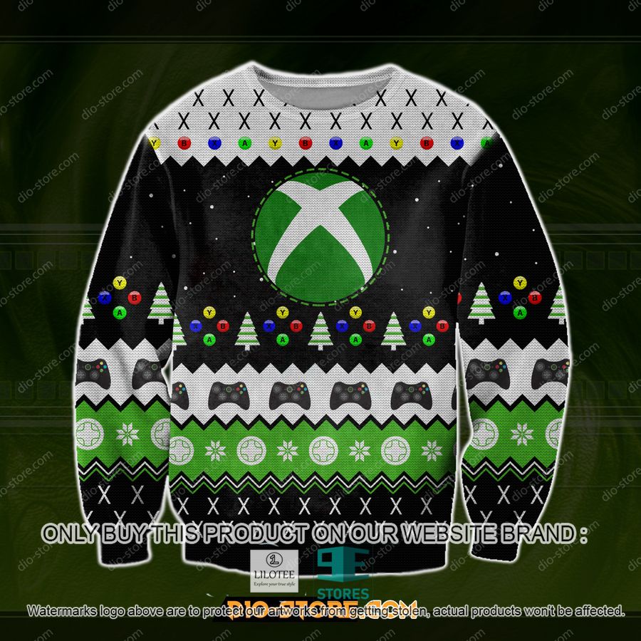 Xbox Ugly Christmas Sweater, Sweatshirt 16