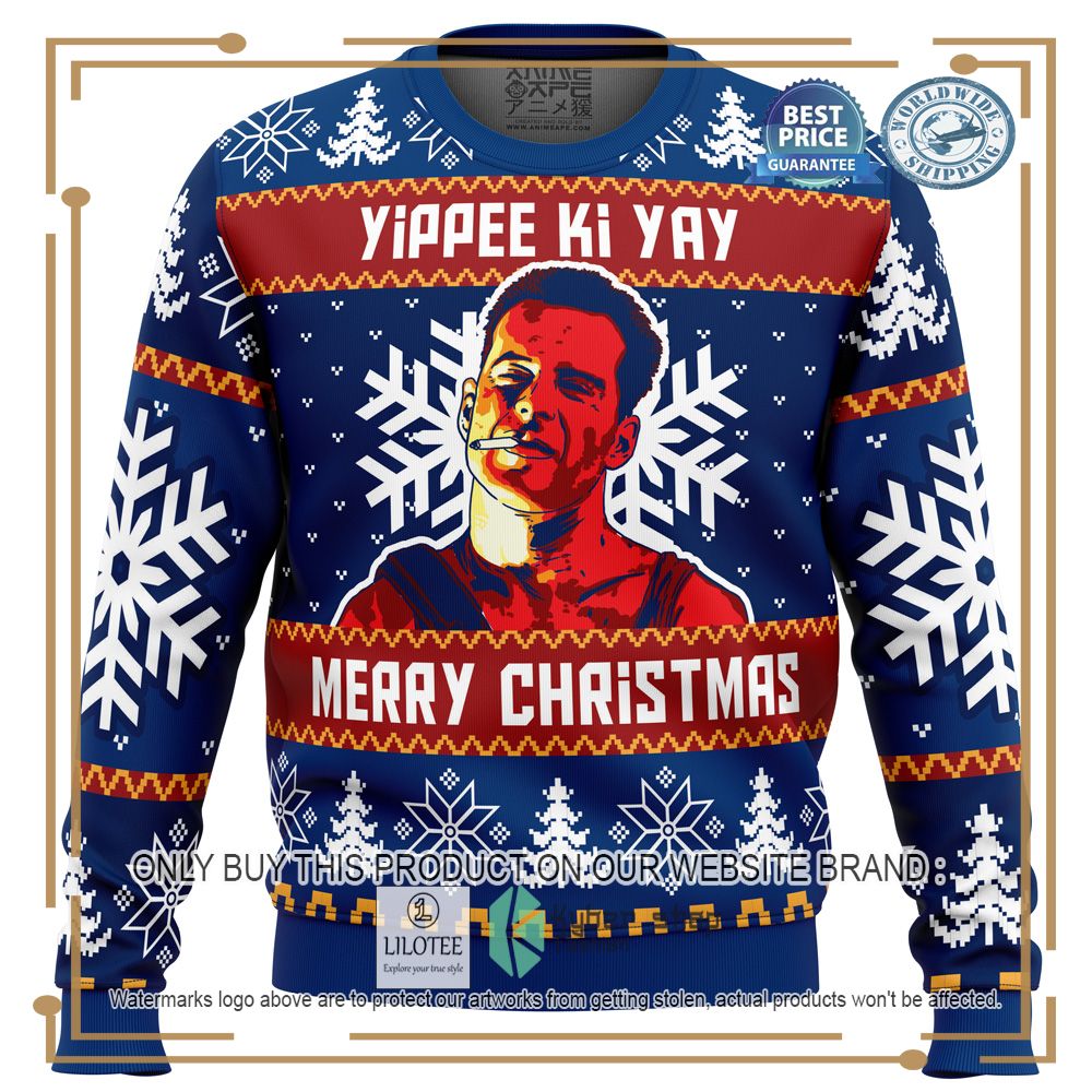 Yippee Ki Yay Die Hard Ugly Christmas Sweater - LIMITED EDITION 7