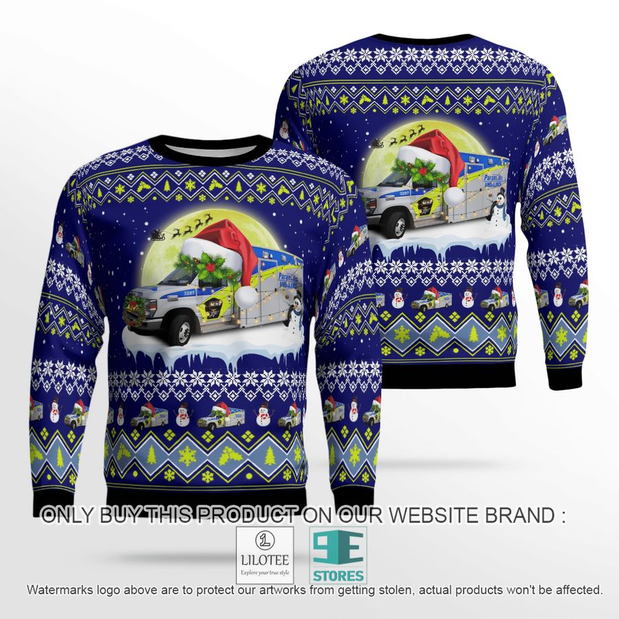 York Region EMS Christmas Sweater - LIMITED EDITION 18